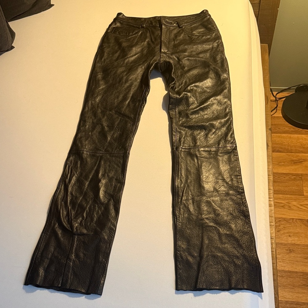 Wilsons Leather Black Leather Pants